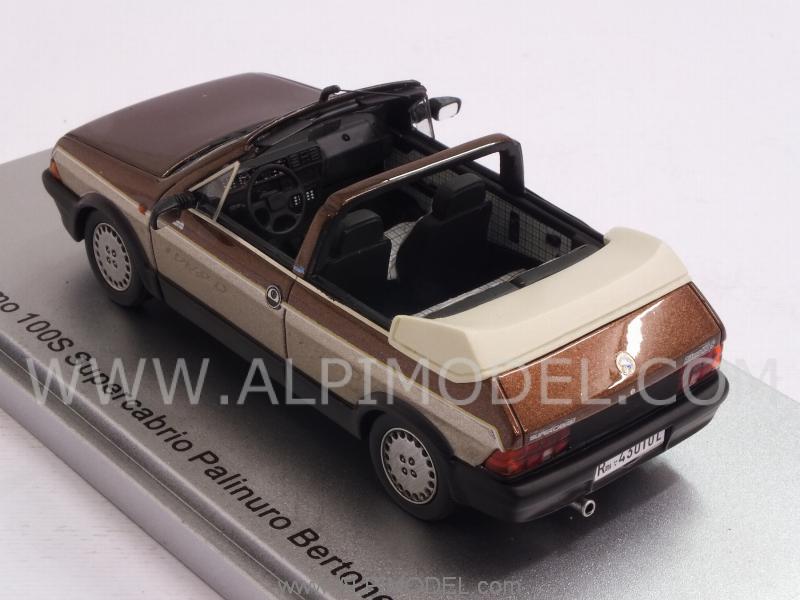 Fiat Ritmo 100S Supercabrio Palinuro Bertone1985 (Brown Metallic/Beige) by kess