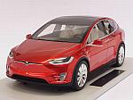 Tesla Model X  (Red Metallic) by LS COLLECTIBLES