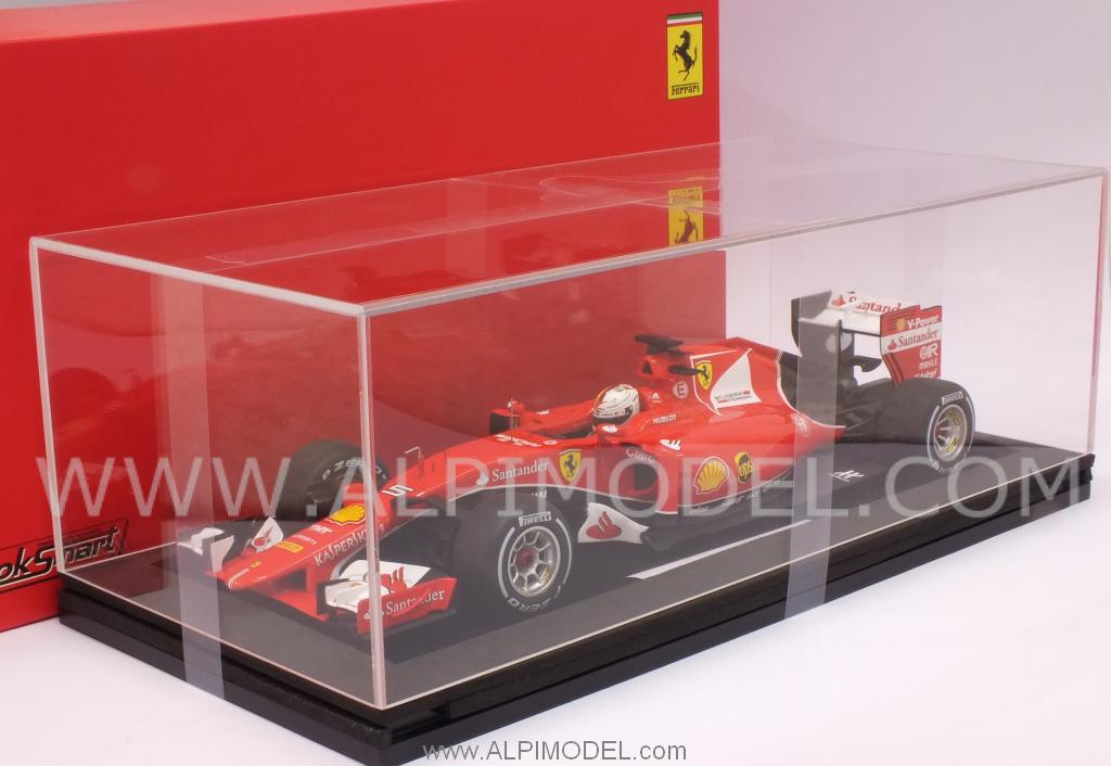 Ferrari SF15-T Winner GP Malaysia 2015 Sebastian Vettel  (with display case/con vetrinetta) by looksmart