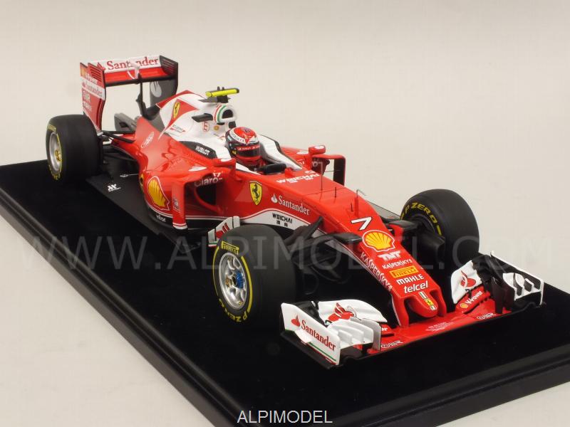 Ferrari SF16-H GP Bahrain 2016 Kimi Raikkonen (with display case) by looksmart