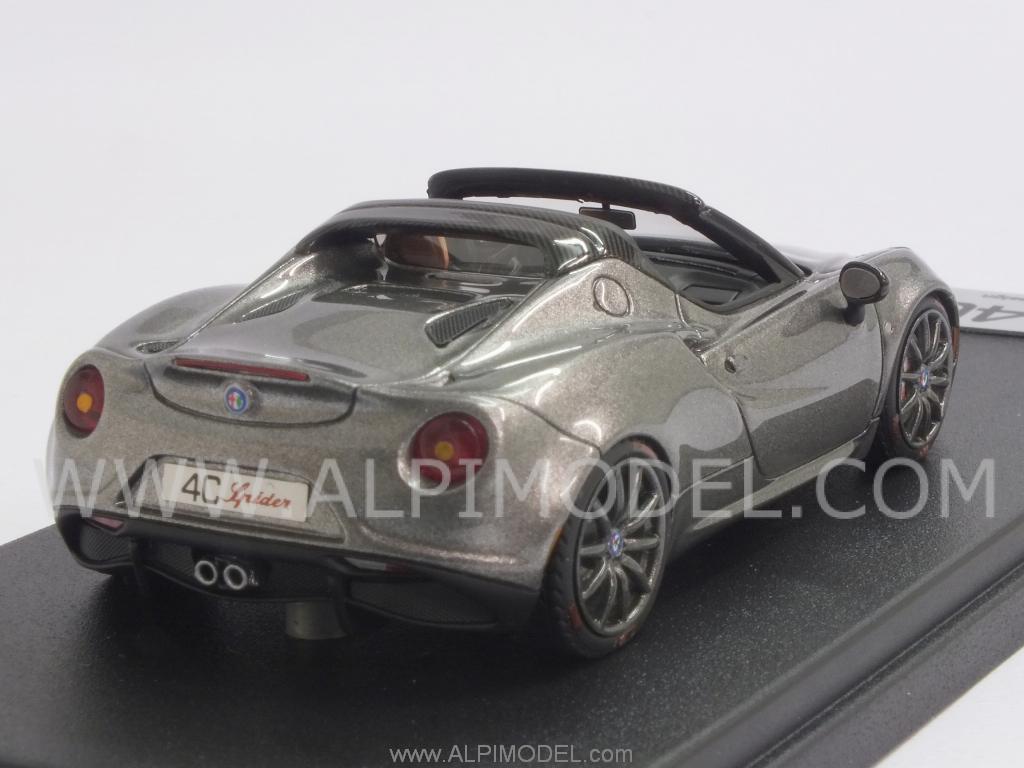 Alfa Romeo 4C Spider Salon Geneve 2014 (Dark Silver) by looksmart