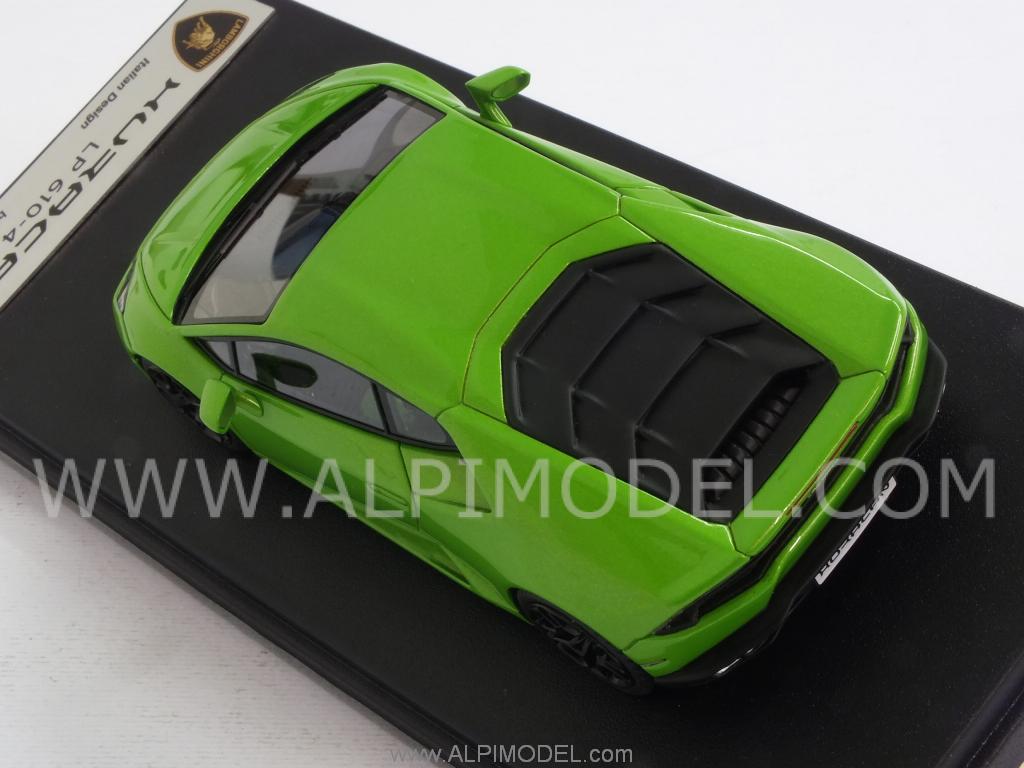 Lamborghini Huracan LP610-4 2014 Closed Rear Bonnet (Mantis Green) by looksmart