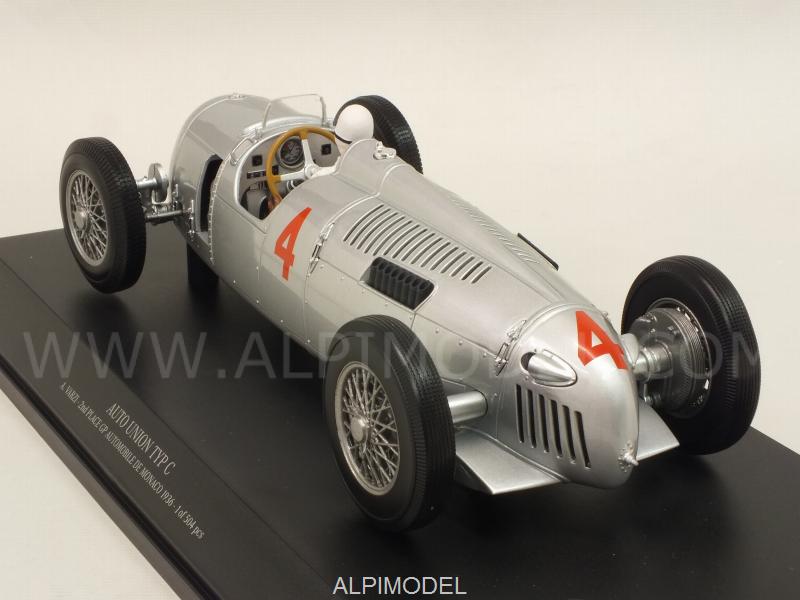 Auto Union Typ C #4 Grand Prix Automobile De Monaco 1936 Achille Varzi by minichamps