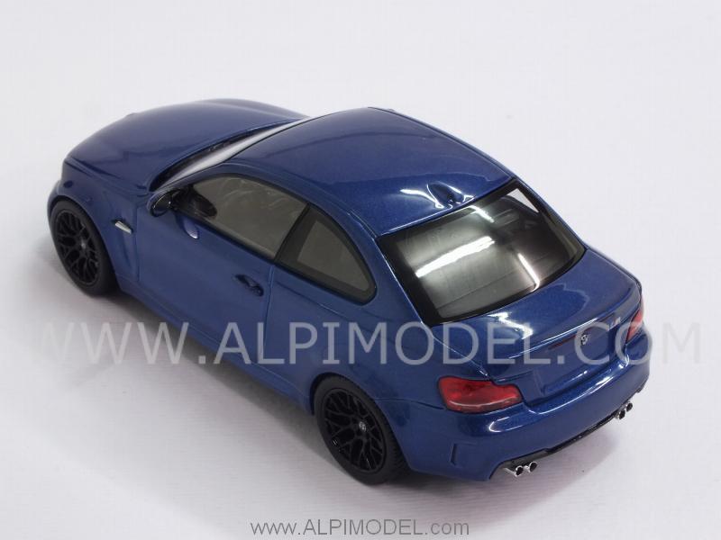 BMW Serie 1 M Coupe 2011 (Monte Carlo Blue Metallic) by minichamps