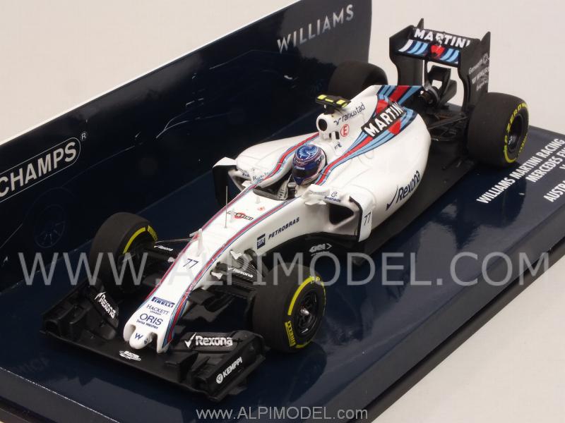 Williams FW37 Mercedes Martini Racing 2015  Valtteri Bottas  (HQ resin) by minichamps