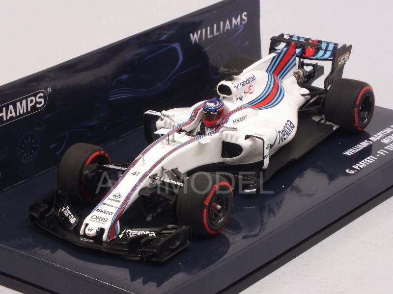 Williams FW40 Martini Test Bahrain 2017 Gary Paffett  (HQ Resin) by minichamps