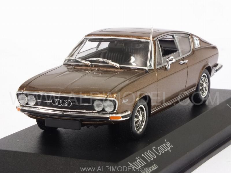 Audi 100 Coupe 1969 (Achat Brown Metallic) by minichamps