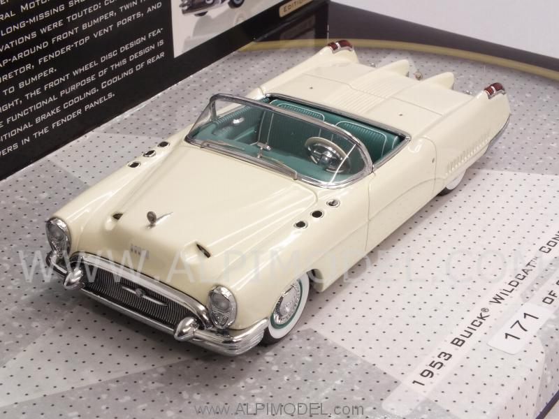 Buick Wildcat Concept 1 1953 The Real Dream Cars Bortz Auto Collection by minichamps