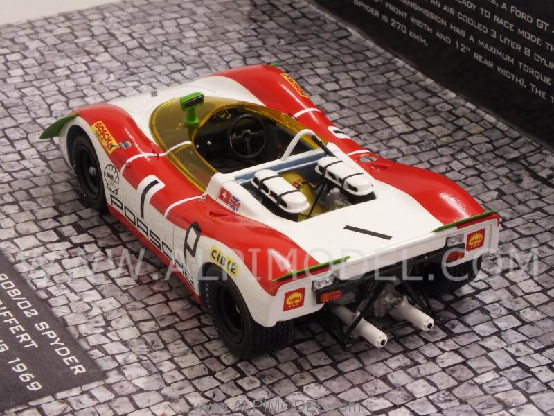 Porsche 908/02 Spyder #1 1000Km Nurburgring 1969 Redman - Siffert by minichamps