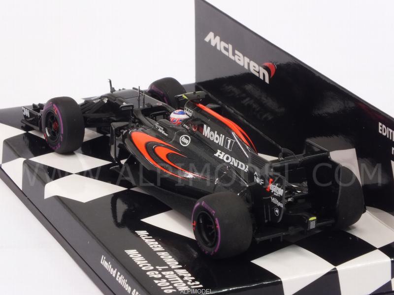 McLaren MP4/31 Honda #22 GP Monaco 2016 Jenson Button by minichamps