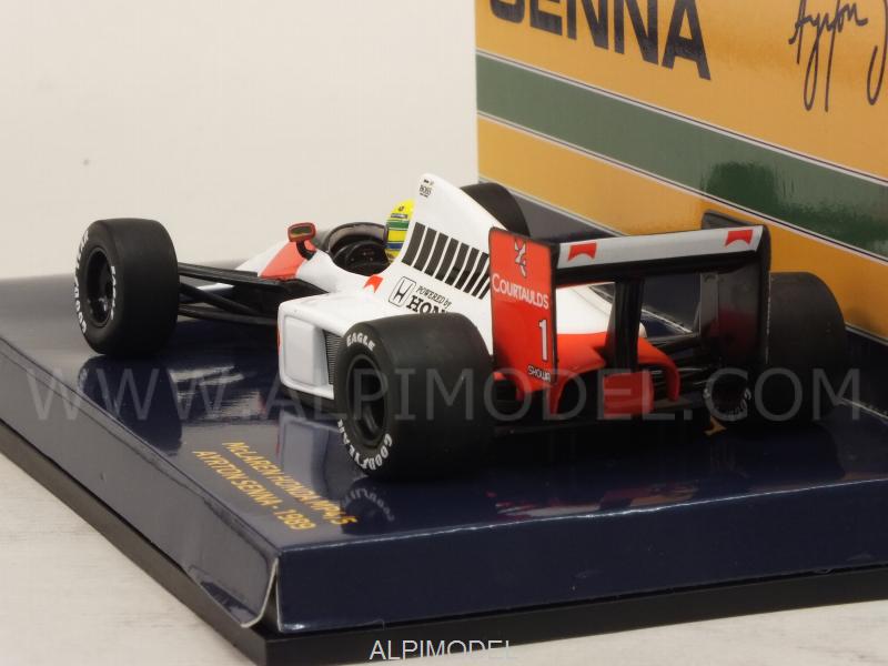McLaren MP4/5 Honda #1 1989 Ayrton Senna (New Edition) by minichamps