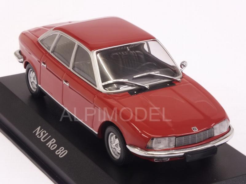NSU Ro80 1972 (Red)  'Maxichamps' Edition by minichamps