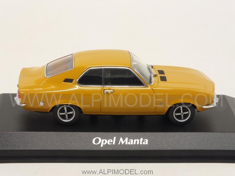 Opel Manta A 1970 (Ochre)  'Maxichamps' Edition by minichamps