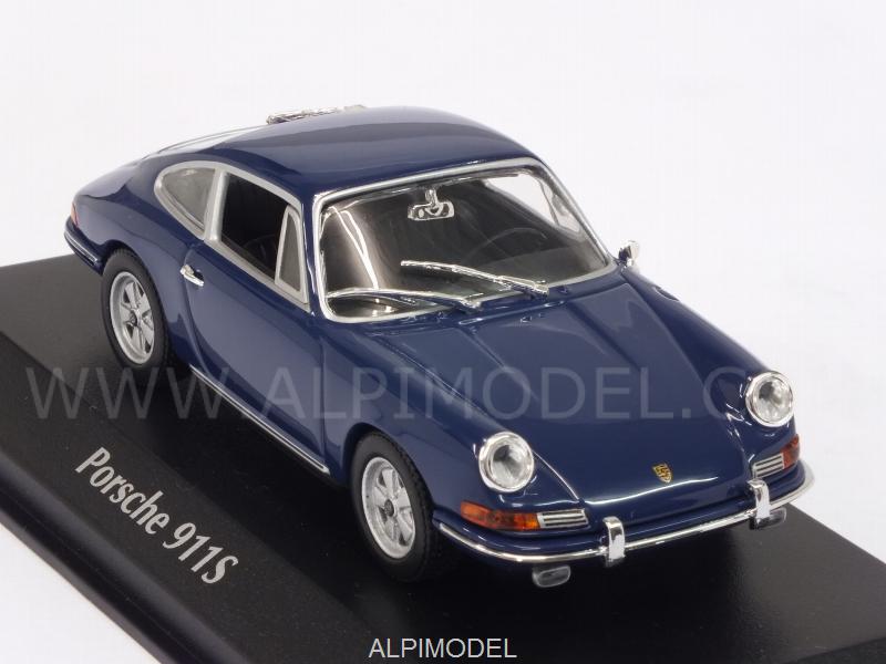 Porsche 911S 1964 (Blue) 'Maxichamps' Edition by minichamps