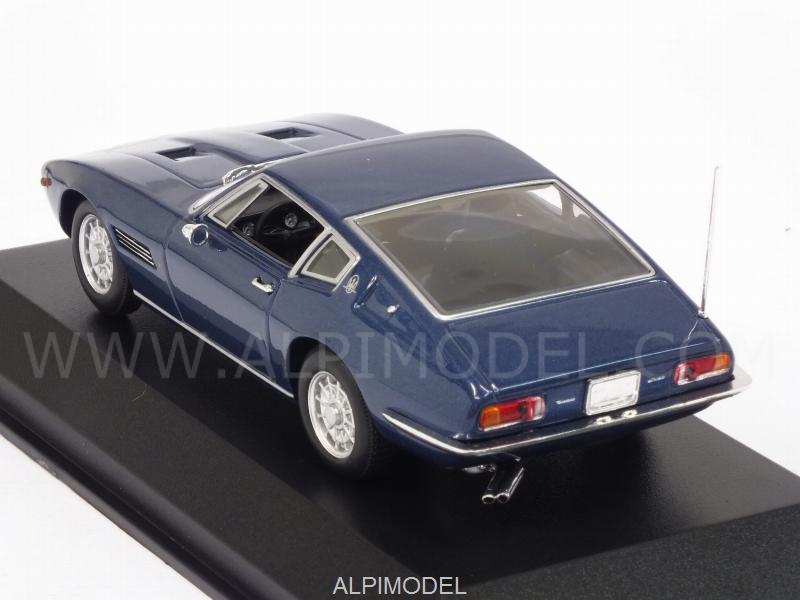 Maserati Ghibli Coupe 1969 (Blue Metallic)  'Maxichamps' Edition by minichamps