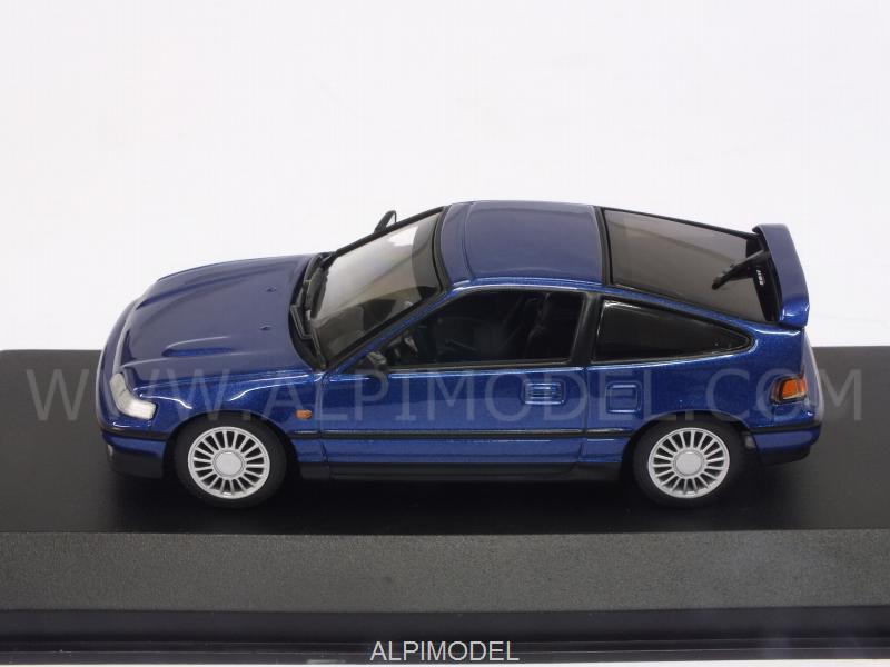 Honda CR-X Coupe 1989 (Blue Metallic) 'Maxichamps' Edition by minichamps