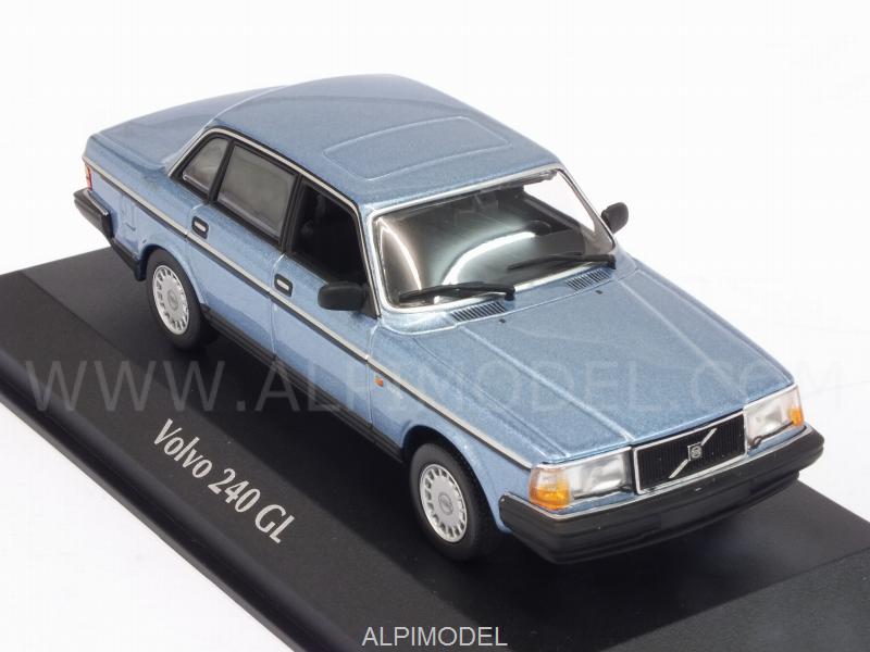 Volvo 240 GL 1986 (Light Blue Metallic) 'Maxichamps' Edition by minichamps