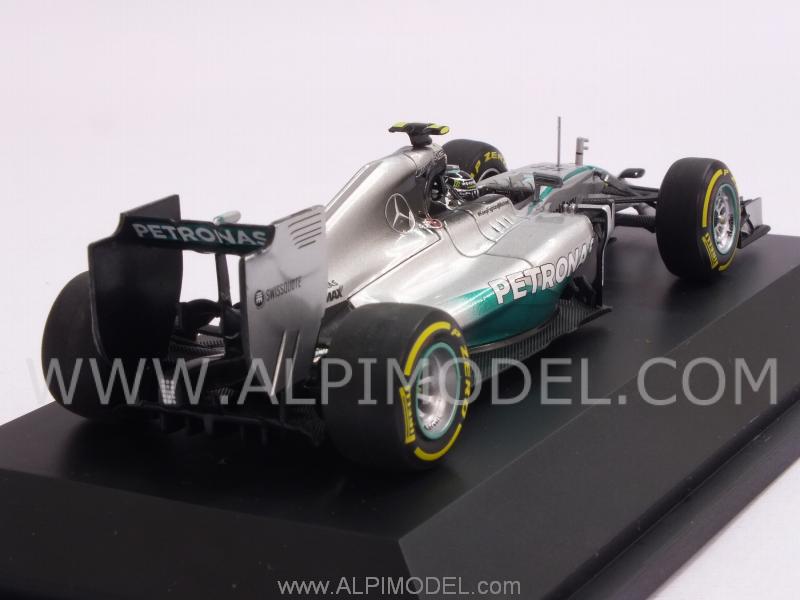 Mercedes F1 W05 2014 Nico Rosberg (Mercedes Promo) by minichamps