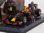 Red Bull RB12 #3 GP Austria 2016 Daniel Ricciardo (with figurine) by MINICHAMPS