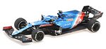 Alpine A521 #14 GP Qatar 2021 Fernando Alonso by MINICHAMPS