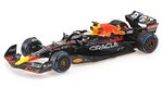 Red Bull RB18 #1 GP Monaco 2022 Max Verstappen (Rain Tyres) World Champion by MINICHAMPS