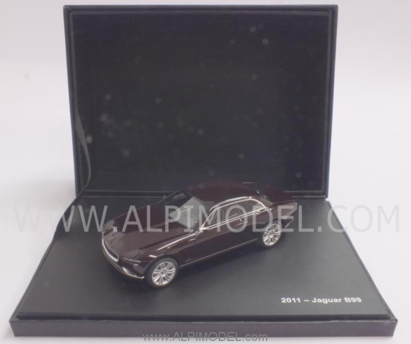 Jaguar B99 by Bertone 2011 (Dark Red)  Special Limited Edition Bertone Collection by miniminiera