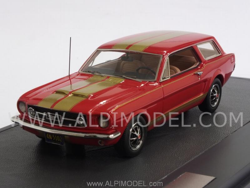 Ford Mustang Intermeccanica Station Wagon 1965 (Red) by matrix-models