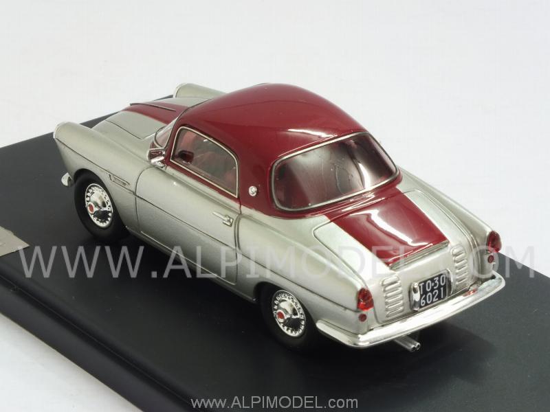Fiat 600 Viotti Coupe 1959 (Silver/Red) by matrix-models