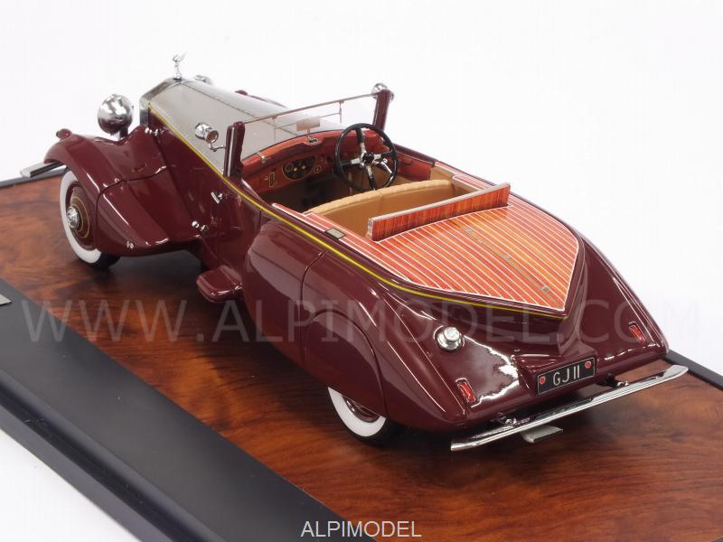 Rolls Royce Phantom II Barker Boattall HRH Maharadja of  Rewa 1930 (Red) by matrix-models