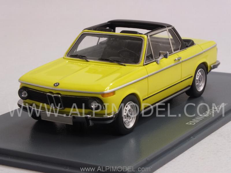 BMW 2002 (E10) Baur Cabriolet 1974 (Yellow) by neo
