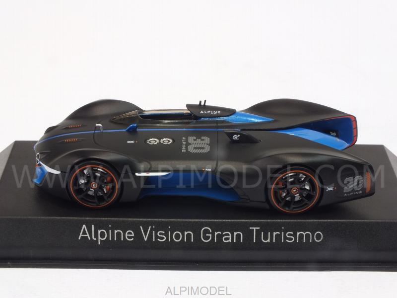 Alpine Vision Gran Turismo 2015 (Matt Black/Blue) by norev