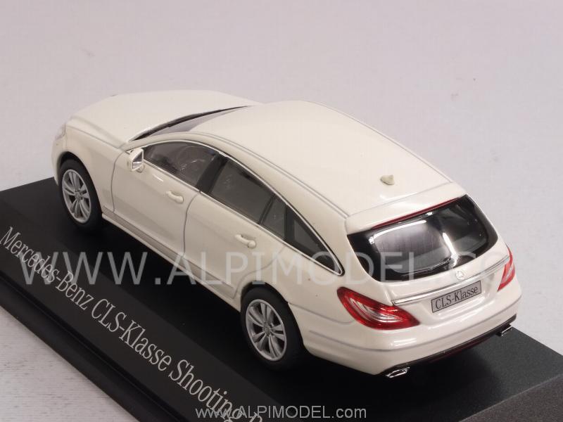 Mercedes CLS-Class Shooting Brake 2014 (Designo Diamond White Bright) Mercedes Promo by norev