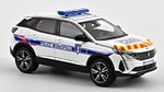 Peugeot 3008 2023 Police Municipale (with Red & Yellow Striping) by NOREV