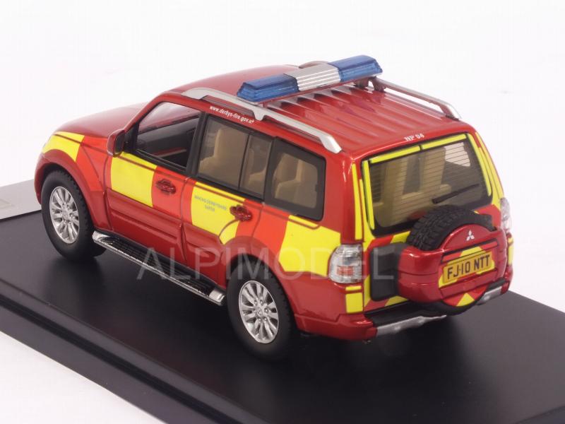 Mitsubishi Pajero UK Derbyshire Fire-Rescue Service 2010 by premium-x