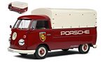 Volkswagen T1 PickUp Porsche Service 1950 (Red) by SOLIDO