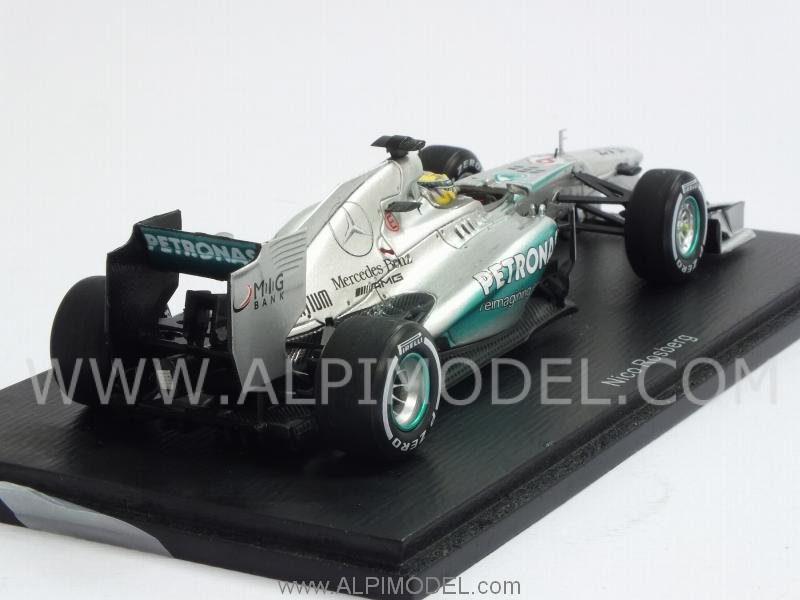 Mercedes W04 #9 Winner British GP 2013 Nico Rosberg by spark-model