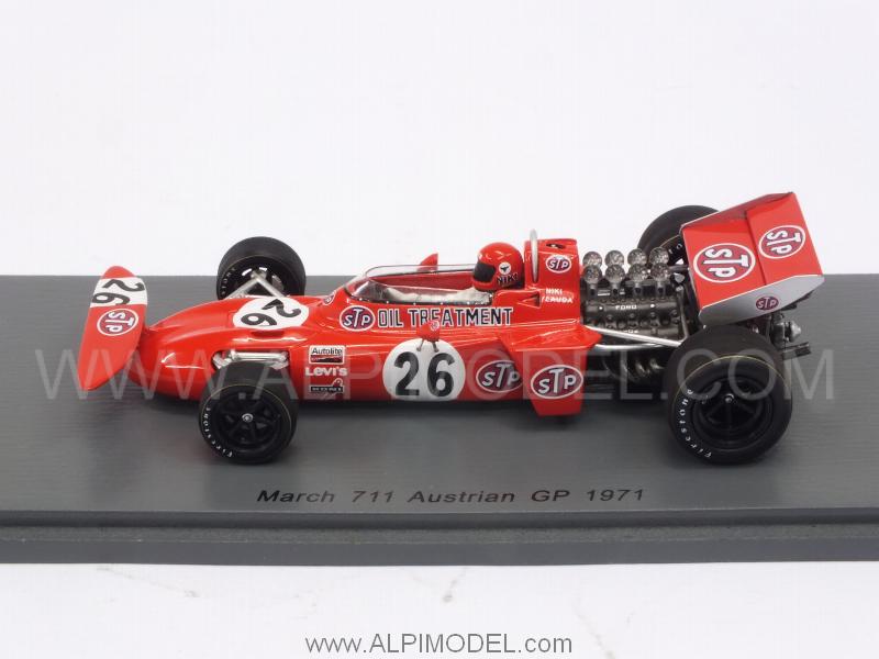 March 711 #26 GP Austria 1971 Niki Lauda by spark-model
