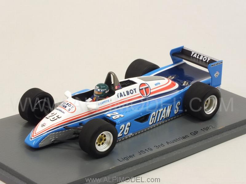 Ligier JS19 #26 GP Austria 1982 Jacques Laffite by spark-model