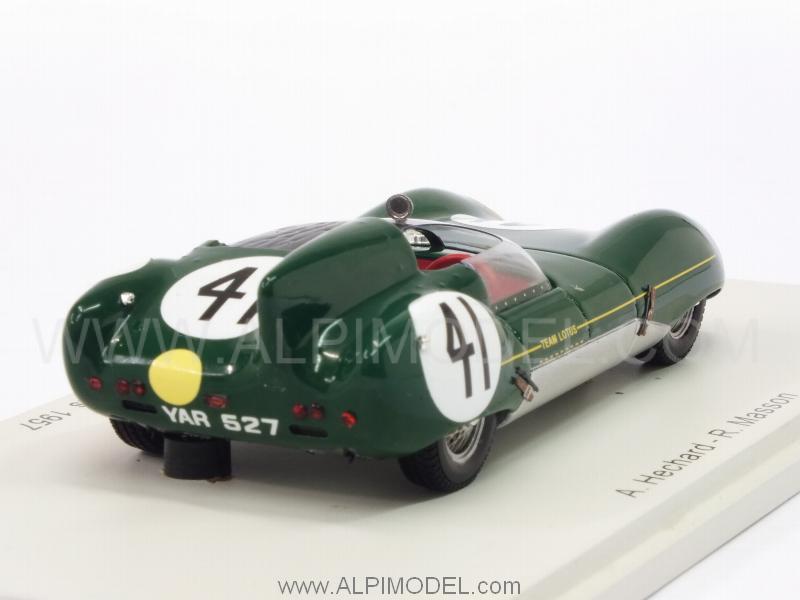 Lotus XI #41 Le Mans 1957 Hechard - Masson by spark-model