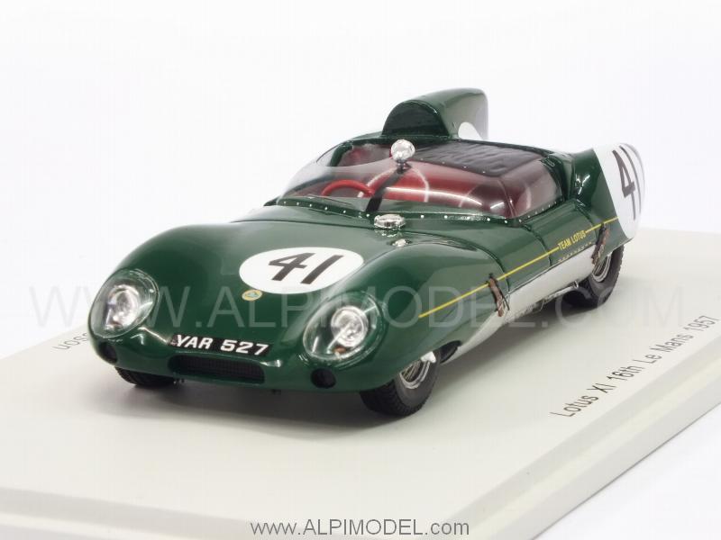 Lotus XI #41 Le Mans 1957 Hechard - Masson by spark-model