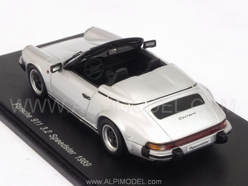 Porsche 911 3.2 Speedster 1989 (Silver) by spark-model