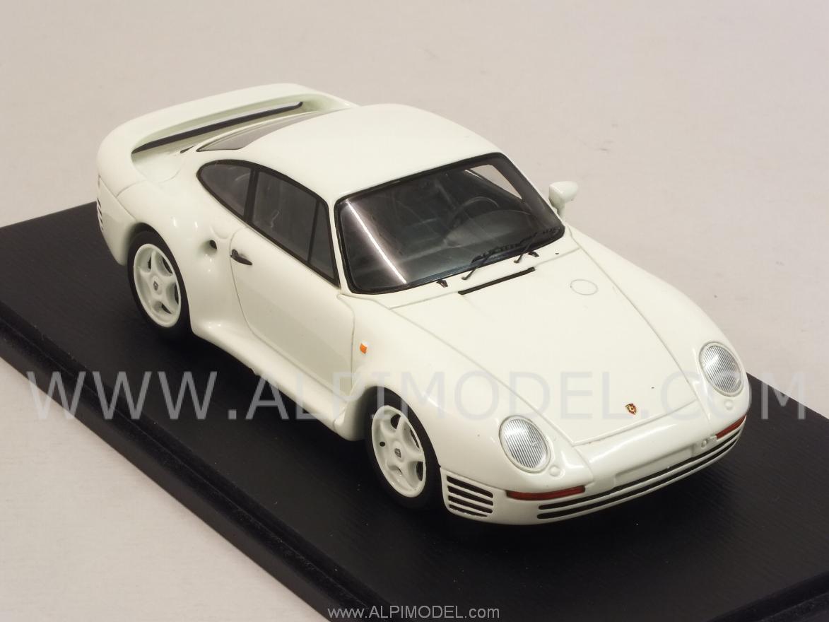 Porsche 959 Sport 1986 (White) by spark-model