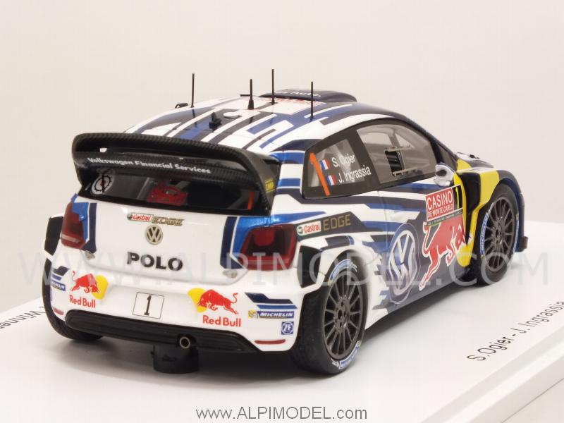 Volkswagen Polo WRC #1 Winner Rally Monte Carlo 2015  World Champion  Ogier - Ingrassia by spark-model