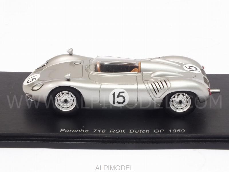Porsche 718 RSK #15 GP Netherlands 1959 Godin De Beaufort by spark-model