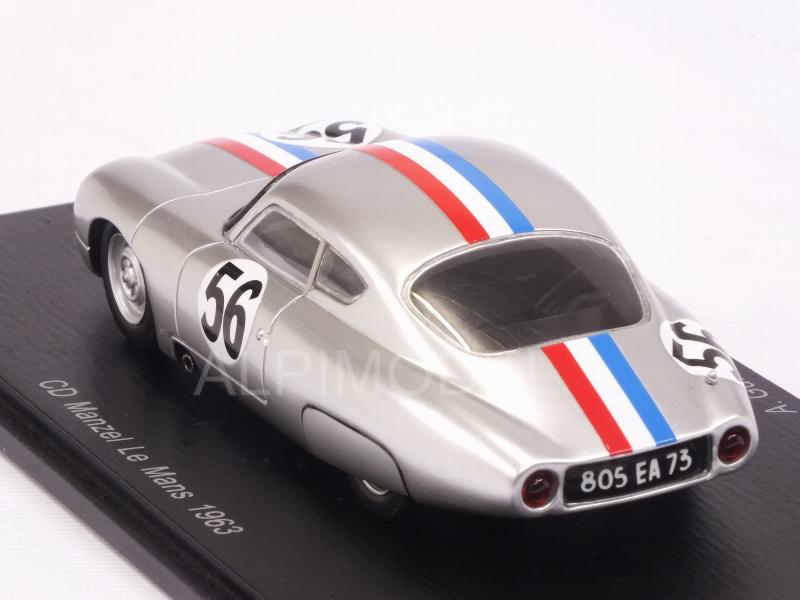 CD Manzel #56 Le Mans 1963 Guilhaudin - Bertaut by spark-model