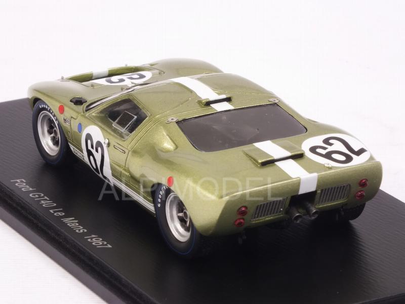 Ford GT40 #62 Le Mans 1967 Salmon - Redman by spark-model
