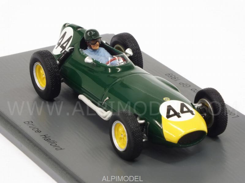 Lotus 16.#44 GP Monaco 1959 Bruce Halford by spark-model