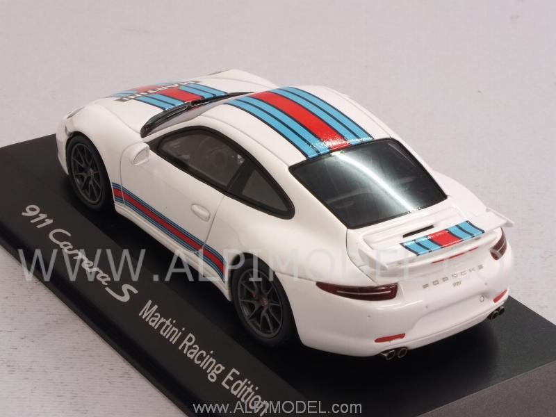 Porsche 911 Carrera S Aerokit Martini Racing Edition 2015 (White) (Porsche Promo) by spark-model