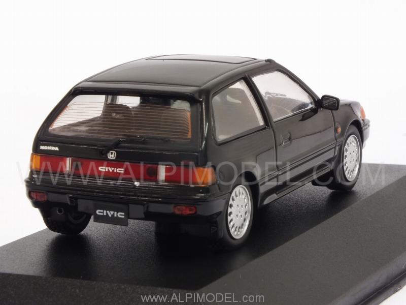 Honda Civic 1987 (Black) by triple-9-collection