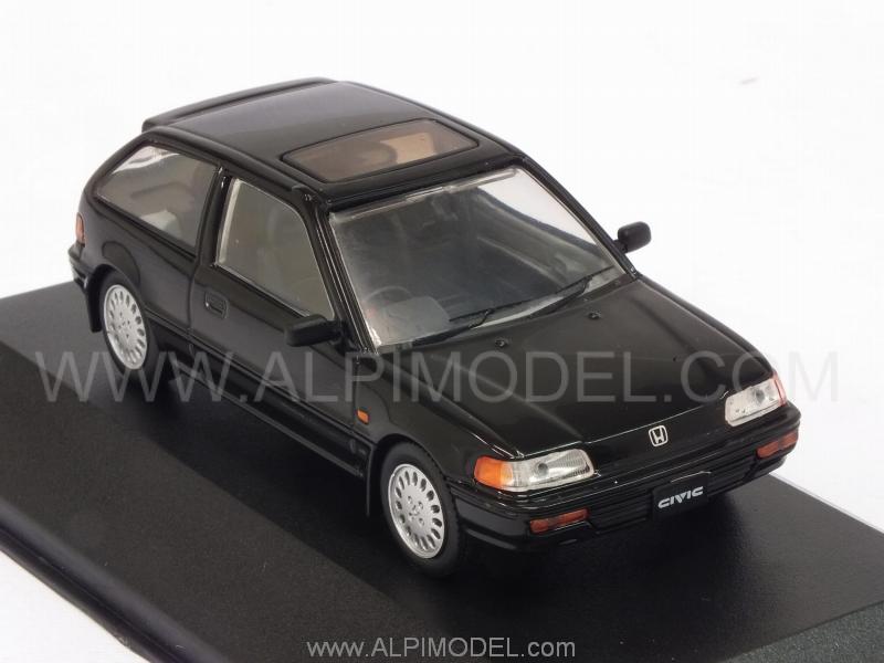 Honda Civic 1987 (Black) by triple-9-collection